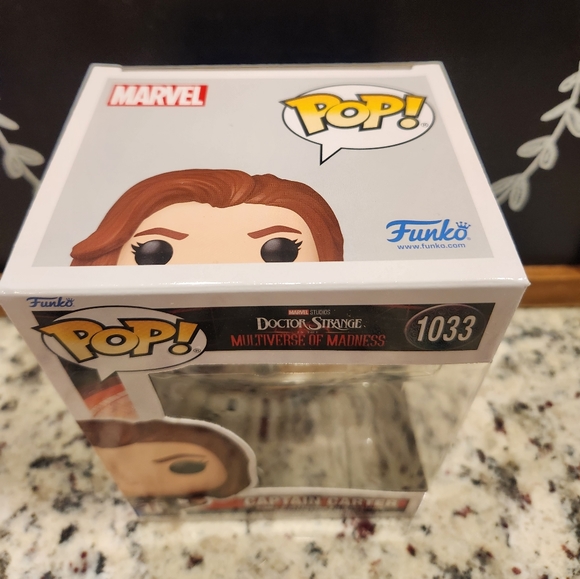 Funko Pop! Captain Carter #1033 Doctor Strange and the Multiverse Marvel - Picture 2 of 6